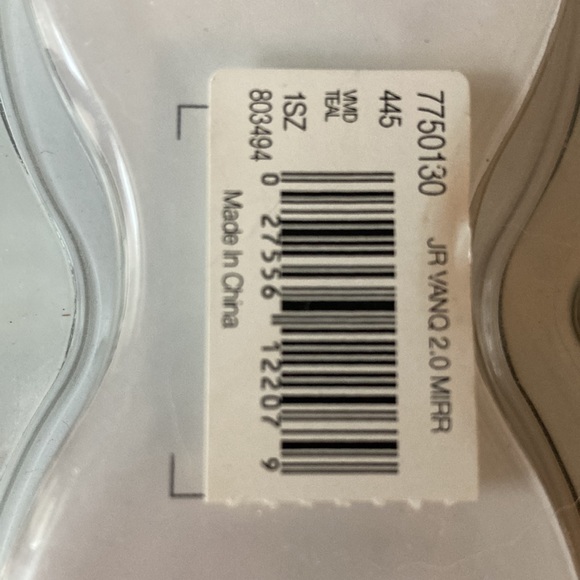 Speedo Jr Vanquisher 2.0 mirrored competitive goggles, junior age 6-14 - Picture 5 of 5